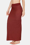Zivame All Day Flared Mermaid Reversible Saree Shapewear - Salmon Maroon — thumbnail 5